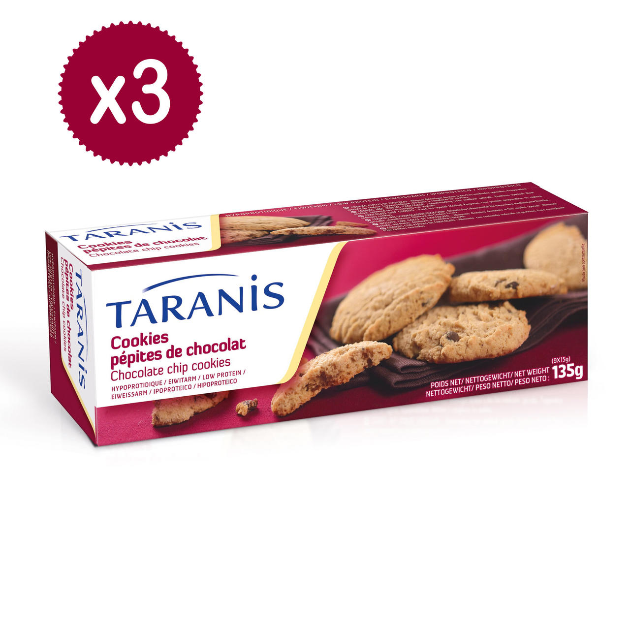 Taranis Biscotti Frollini 3 x 120g