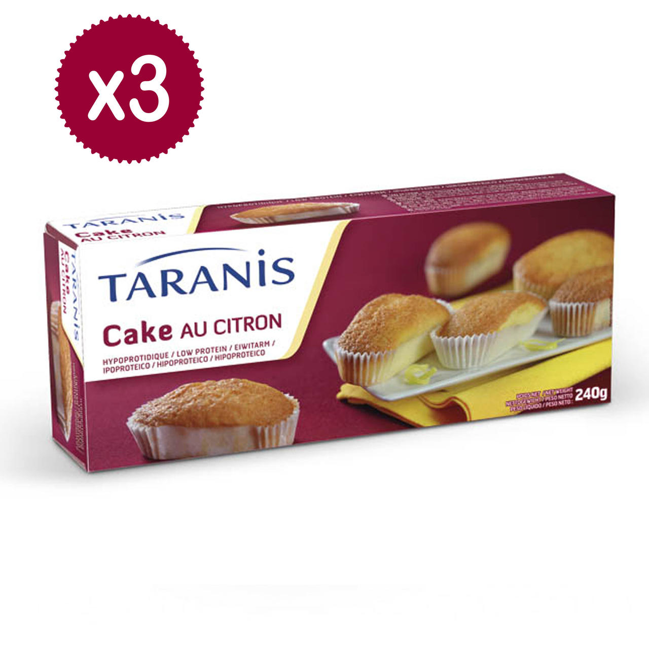 Taranis Torta Limone 18pz x 40g