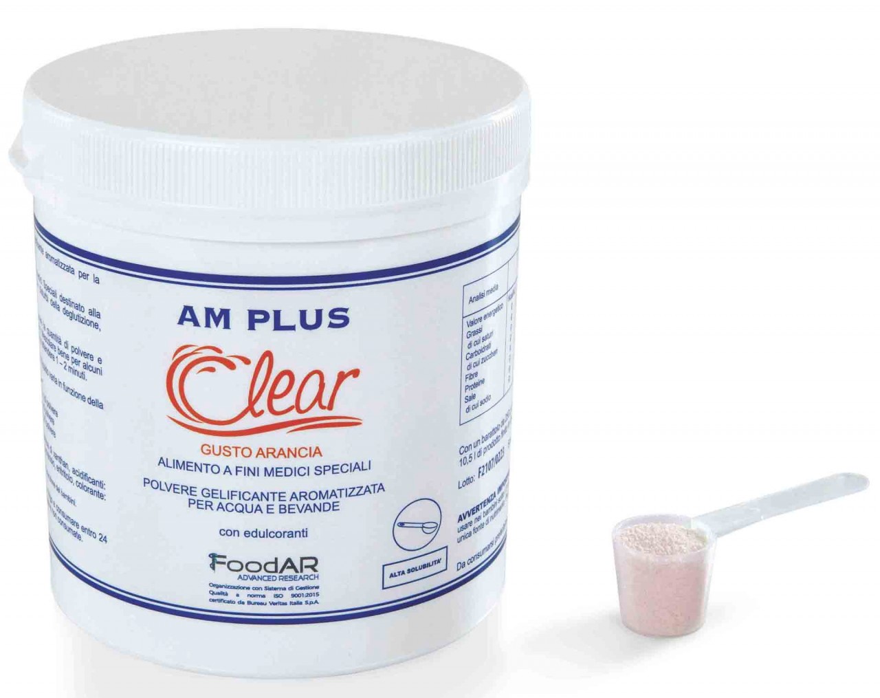 AM Clear Arancia 250g edulcorato