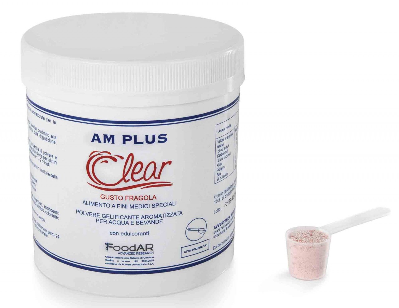 AM Clear Strawberry 250g