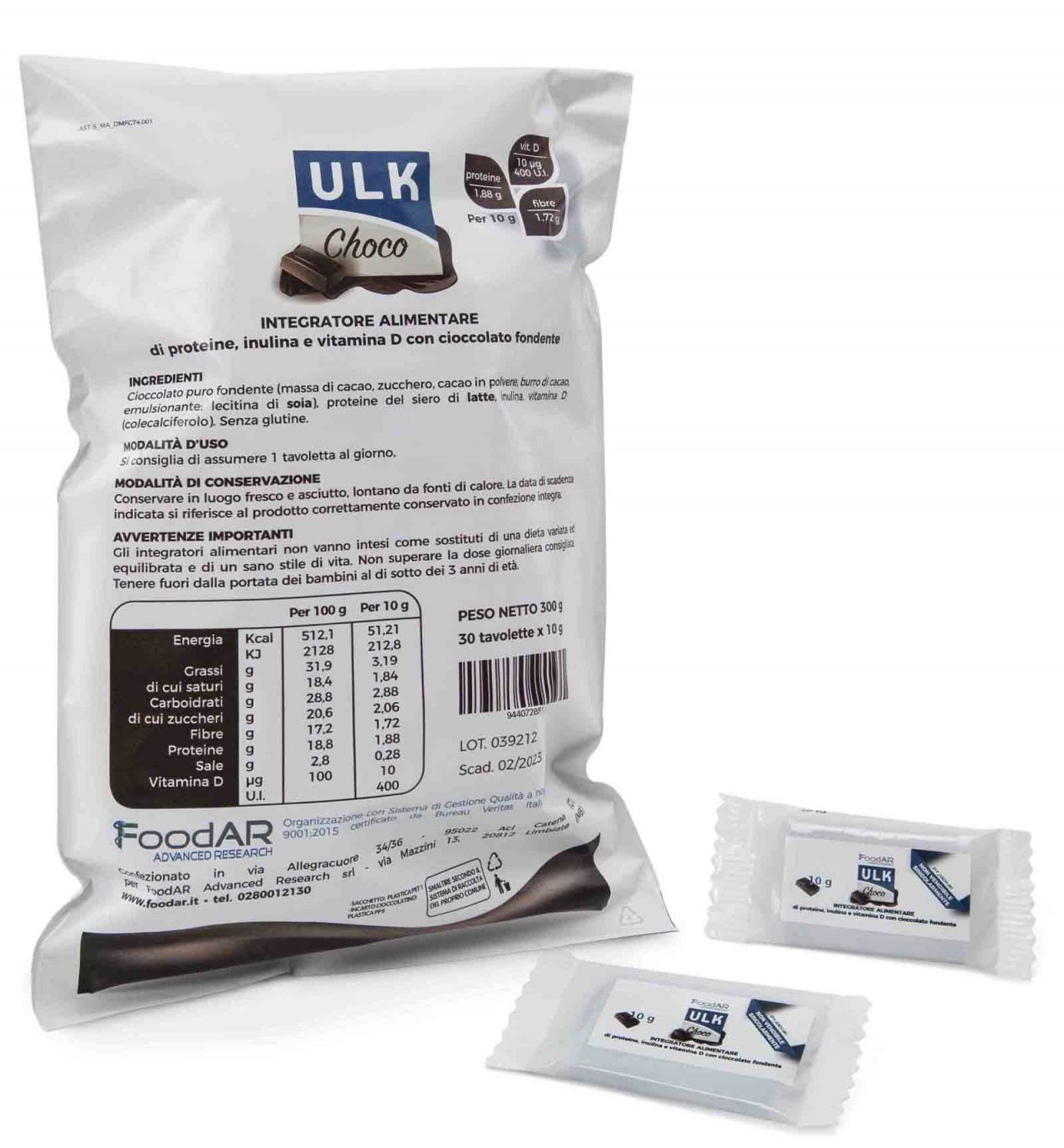 ULK Choco 30 Tavolette x 10g