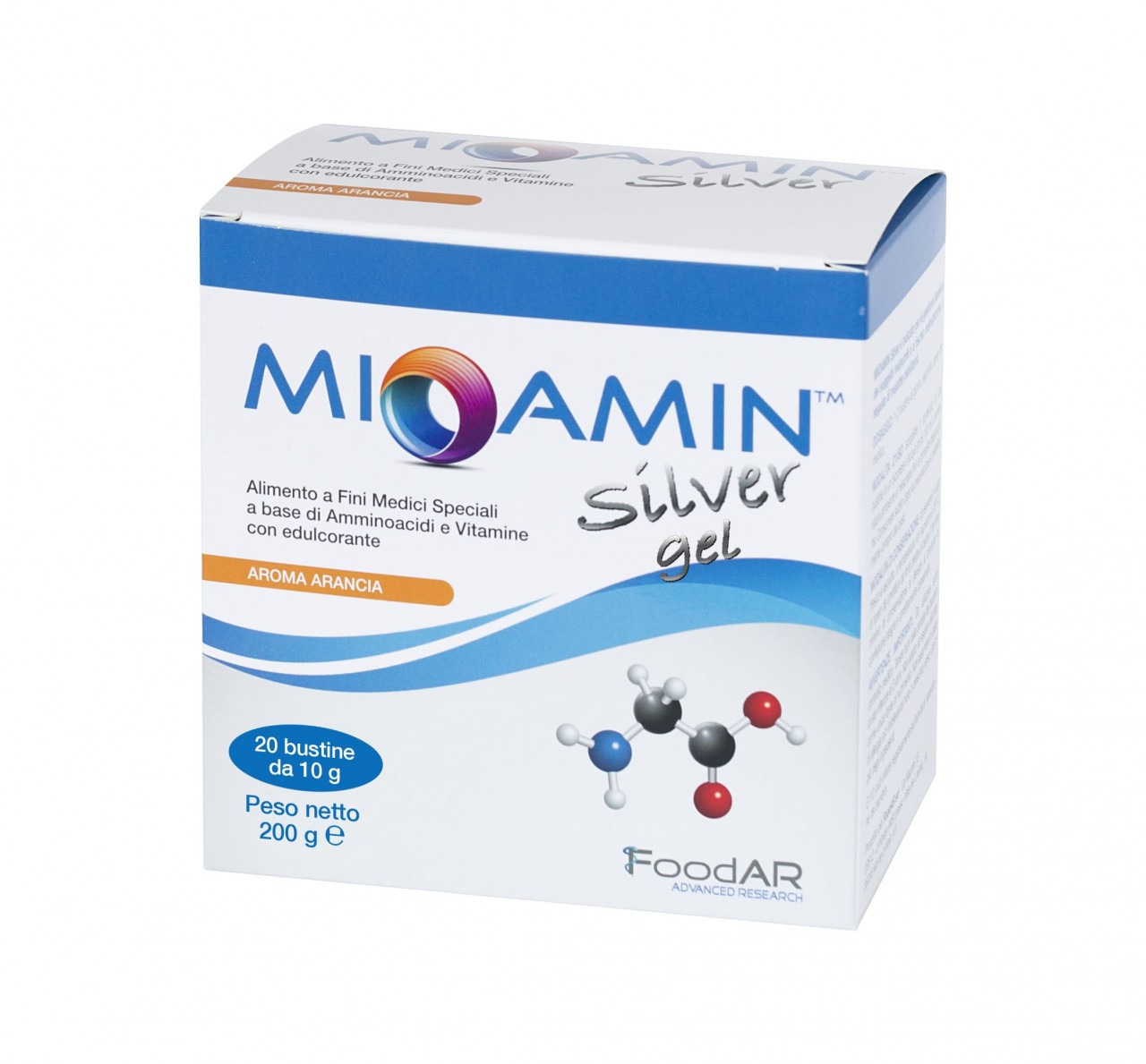 MioAmin Silver Gel 20bs x 10g